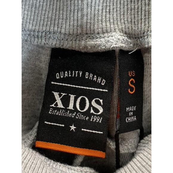 XIOS Men's Heather Grey Drawstring Pull-On Jogger Sweatpants SZ S - Picture 9 of 11